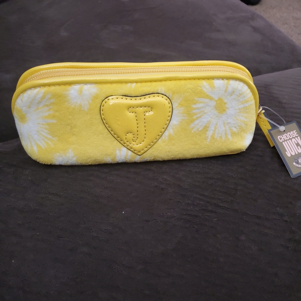 Juicy Couture yellow pouch